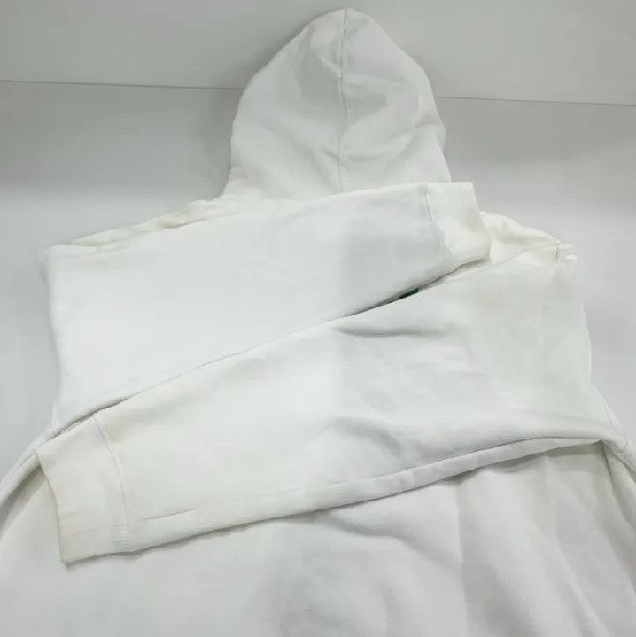 Balenciaga Balenciaga Eco-Friendly Logo Hoodie in White Size US L / EU 52-54 / 3 - 16 Thumbnail