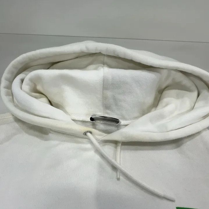 Balenciaga Balenciaga Eco-Friendly Logo Hoodie in White Size US L / EU 52-54 / 3 - 7 Thumbnail