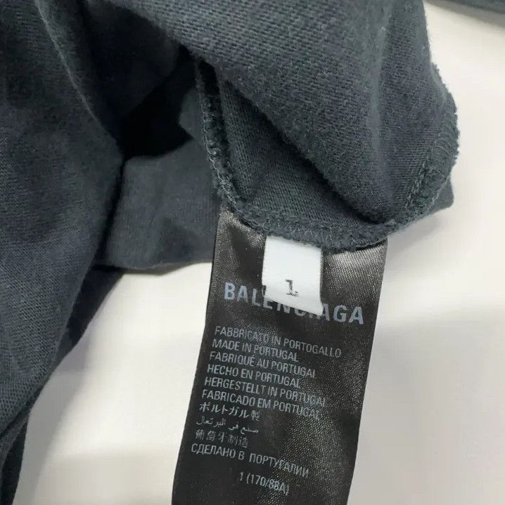 Balenciaga Balenciaga Black Long Sleeve Rock Graphic Sweatshirt Size US M / EU 48-50 / 2 - 5 Thumbnail