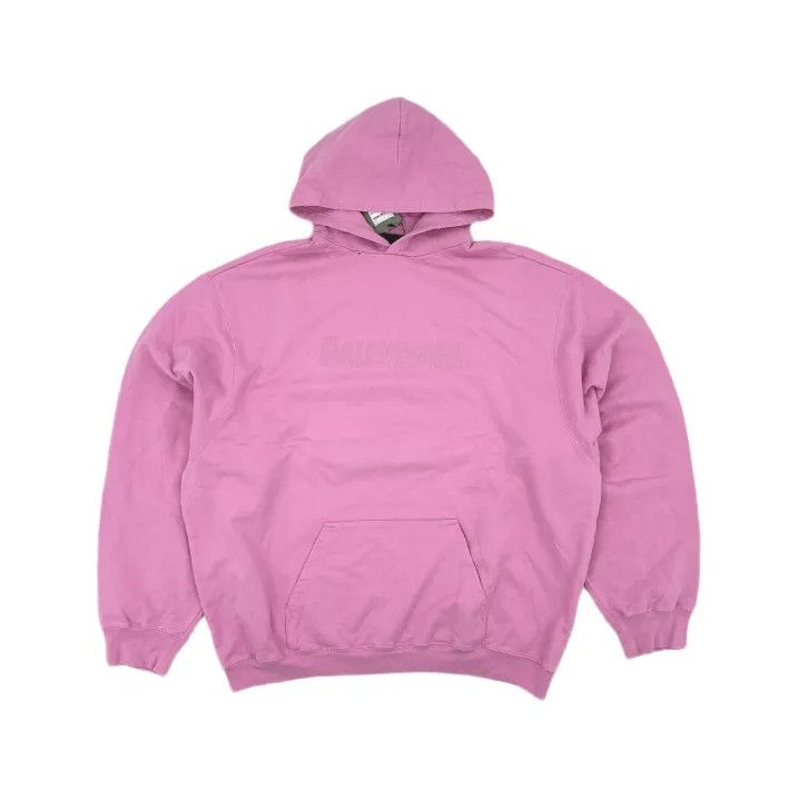 Balenciaga Balenciaga Men's Pink Hooded Sweatshirt Size US M / EU 48-50 / 2 - 2 Thumbnail