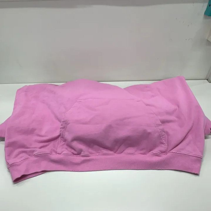 Balenciaga Balenciaga Men's Pink Hooded Sweatshirt Size US M / EU 48-50 / 2 - 16 Thumbnail