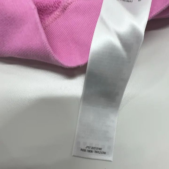 Balenciaga Balenciaga Men's Pink Hooded Sweatshirt Size US M / EU 48-50 / 2 - 7 Thumbnail