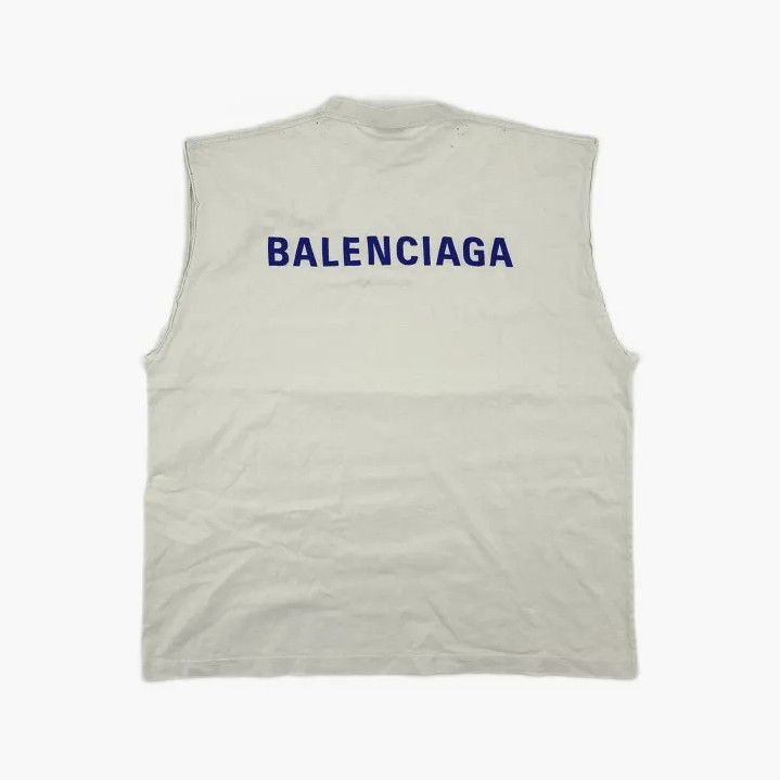 Balenciaga Balenciaga Men's Sleeveless Knit Top Size US S / EU 44-46 / 1 - 3 Thumbnail