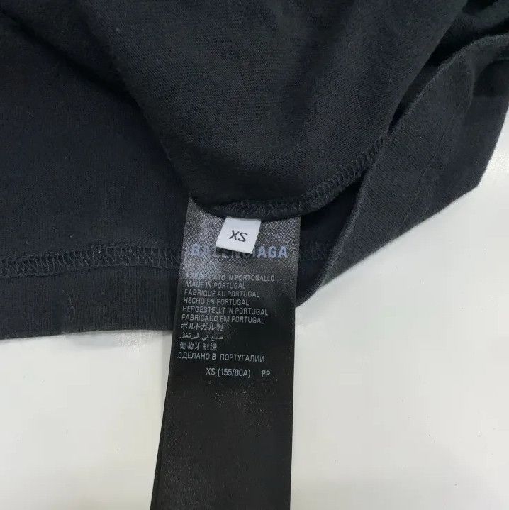 Balenciaga Balenciaga SS23 Logo Black Short Sleeve T-Shirt Size US XS / EU 42 / 0 - 5 Thumbnail