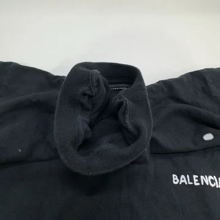 Balenciaga Balenciaga SS23 Logo Black Short Sleeve T-Shirt Size US XS / EU 42 / 0 - 7 Thumbnail