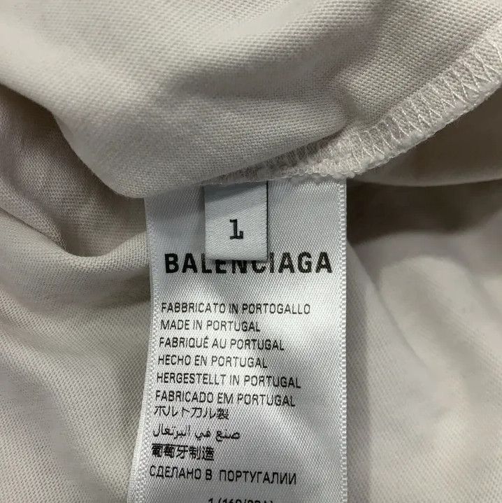 Balenciaga Balenciaga Casual Logo Short Sleeve T-Shirt Size US M / EU 48-50 / 2 - 4 Thumbnail