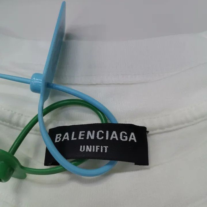 Balenciaga Balenciaga Graphic Print White Short Sleeve T-Shirt Size US XS / EU 42 / 0 - 2 Thumbnail