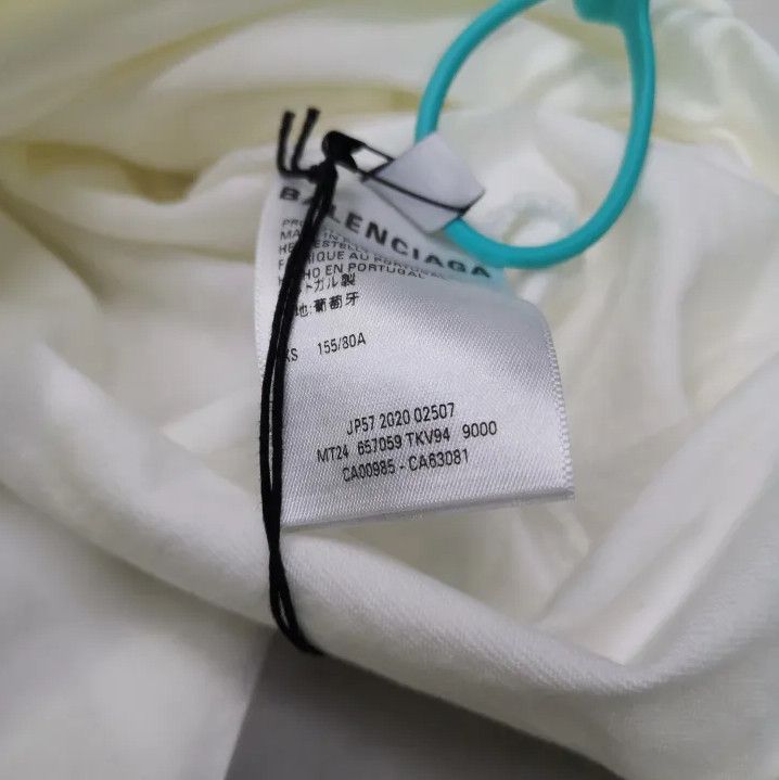 Balenciaga Balenciaga Graphic Print White Short Sleeve T-Shirt Size US XS / EU 42 / 0 - 4 Thumbnail