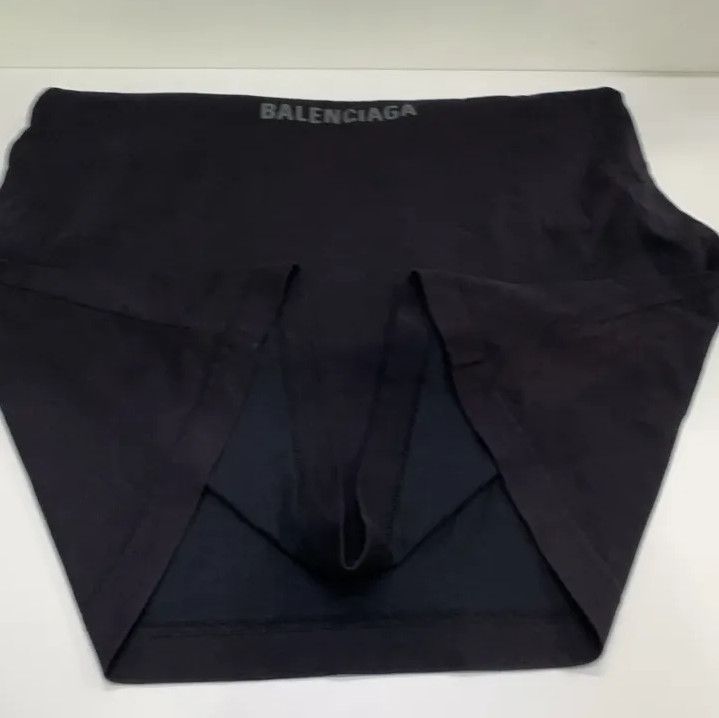 Balenciaga Balenciaga Men's Black Logo Print Short Sleeve T-shirt Size US S / EU 44-46 / 1 - 13 Thumbnail