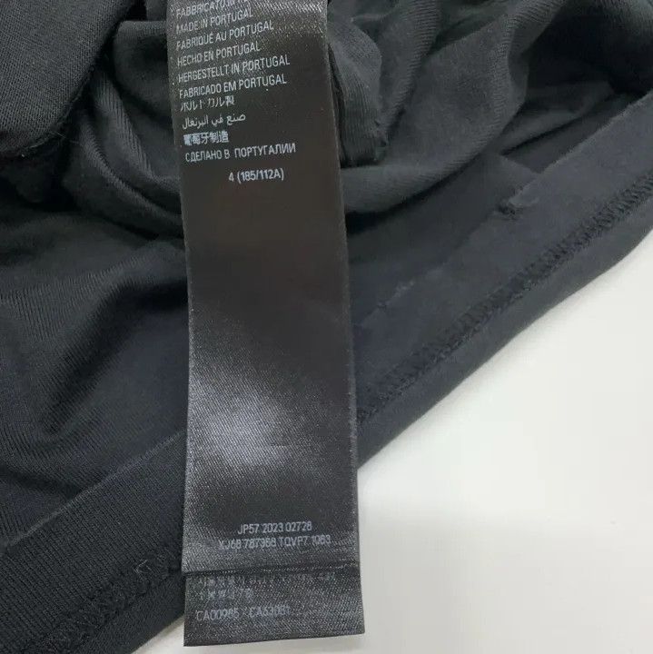 Balenciaga Balenciaga SS24 Vintage Logo Black T-Shirt Size US M / EU 48-50 / 2 - 3 Thumbnail
