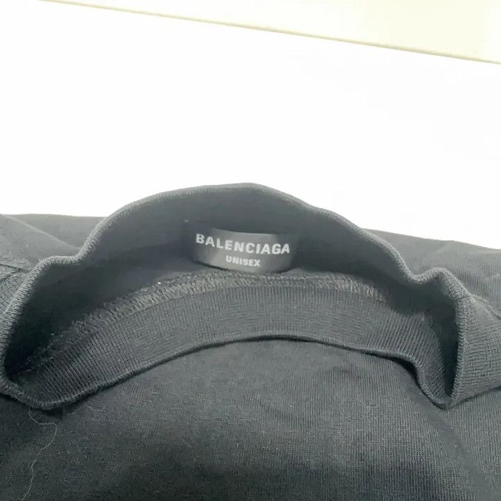 Balenciaga Balenciaga FW22 Logo Black Short Sleeve T-Shirt Size US XS / EU 42 / 0 - 7 Thumbnail