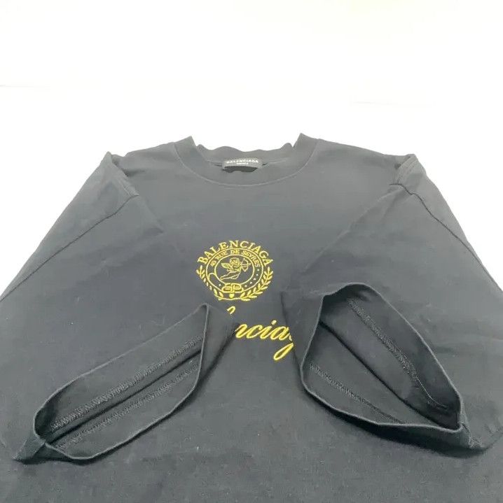 Balenciaga Balenciaga FW22 Logo Black Short Sleeve T-Shirt Size US XS / EU 42 / 0 - 10 Thumbnail