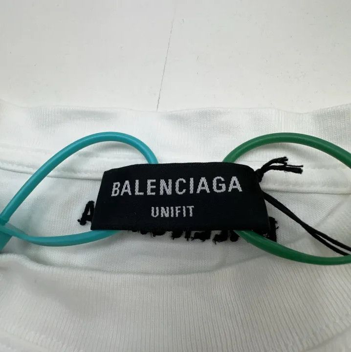 Balenciaga Balenciaga Glow Fairy Face Short Sleeve T-shirt Size US XS / EU 42 / 0 - 2 Thumbnail