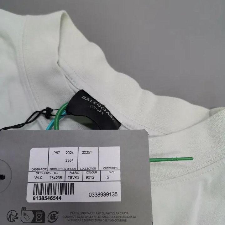 Balenciaga Balenciaga SS25 Valentine’s Day Logo T-Shirt Size US M / EU 48-50 / 2 - 4 Thumbnail