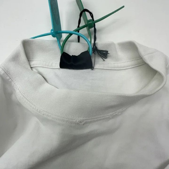 Balenciaga Balenciaga Casual Embroidered Crew Neck T-Shirt Size US XS / EU 42 / 0 - 5 Thumbnail