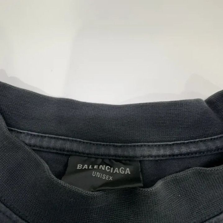 Balenciaga Balenciaga Black Graphic Print Short Sleeve T-Shirt Size US M / EU 48-50 / 2 - 6 Thumbnail