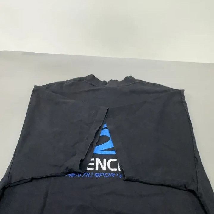 Balenciaga Balenciaga Logo Print Black Short Sleeve T-Shirt Size US XS / EU 42 / 0 - 14 Thumbnail