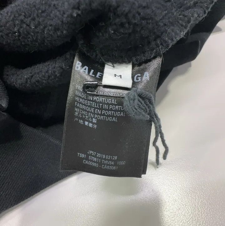 Balenciaga Balenciaga Black Eco-Friendly BB Print Hoodie Size US M / EU 48-50 / 2 - 4 Thumbnail