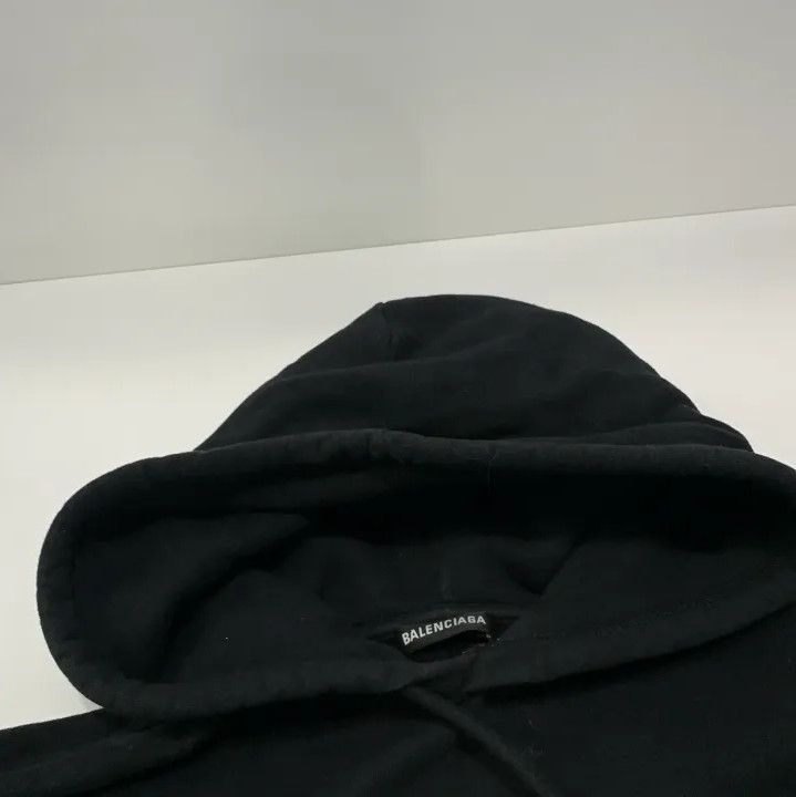 Balenciaga Balenciaga Black Eco-Friendly BB Print Hoodie Size US M / EU 48-50 / 2 - 6 Thumbnail