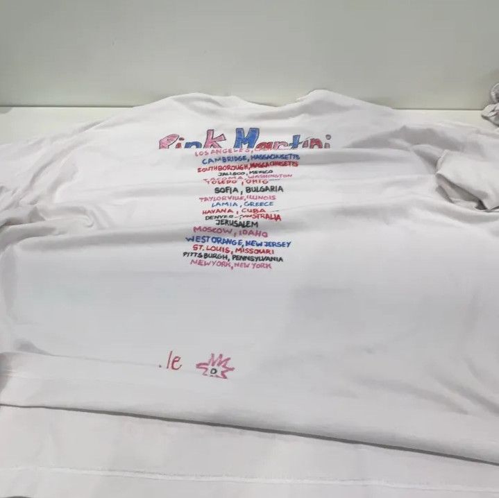 Balenciaga Balenciaga White Graphic Long Sleeve T-Shirt Size US S / EU 44-46 / 1 - 14 Thumbnail