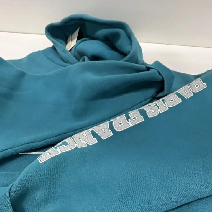 Balenciaga Balenciaga Blue Logo Hoodie for Men Size US S / EU 44-46 / 1 - 11 Thumbnail