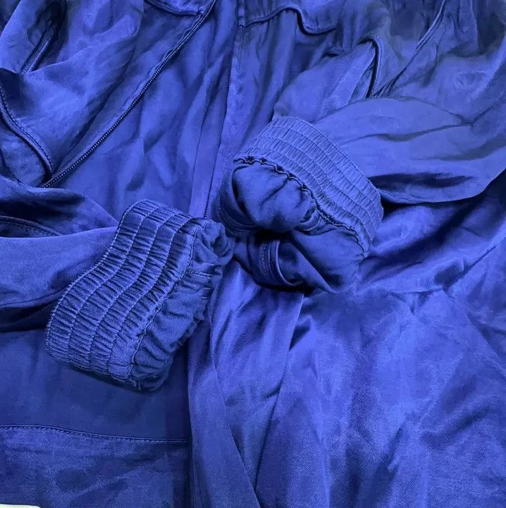 Balenciaga Balenciaga Blue Double B Embroidered Windbreaker Size US S / EU 44-46 / 1 - 7 Thumbnail
