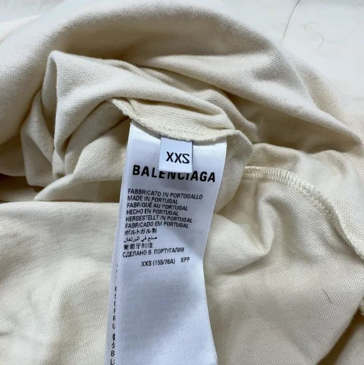 Balenciaga Balenciaga SS22 Letter Print Short-Sleeve T-Shirt Size US XXS / EU 40 - 4 Thumbnail