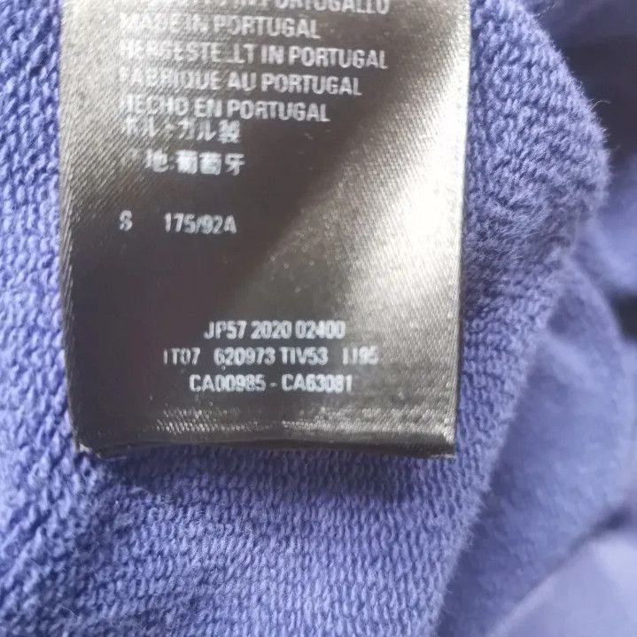 Balenciaga Balenciaga Men's Blue Printed Hoodie Size US S / EU 44-46 / 1 - 5 Thumbnail