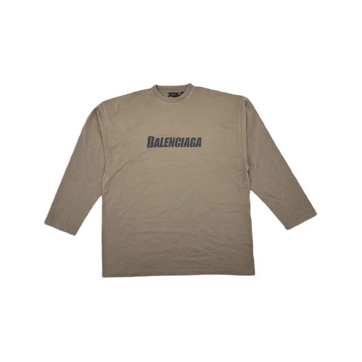 Balenciaga Balenciaga Casual Loose Long Sleeve T-Shirt Size US M / EU 48-50 / 2 - 2 Thumbnail