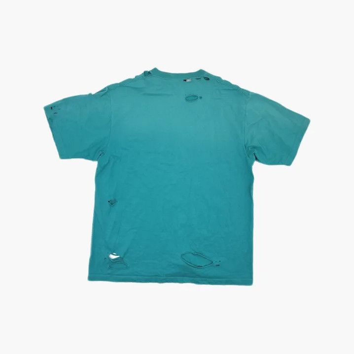 Balenciaga Balenciaga Distressed Round Neck Short Sleeve T-Shirt Size US XS / EU 42 / 0 - 3 Thumbnail