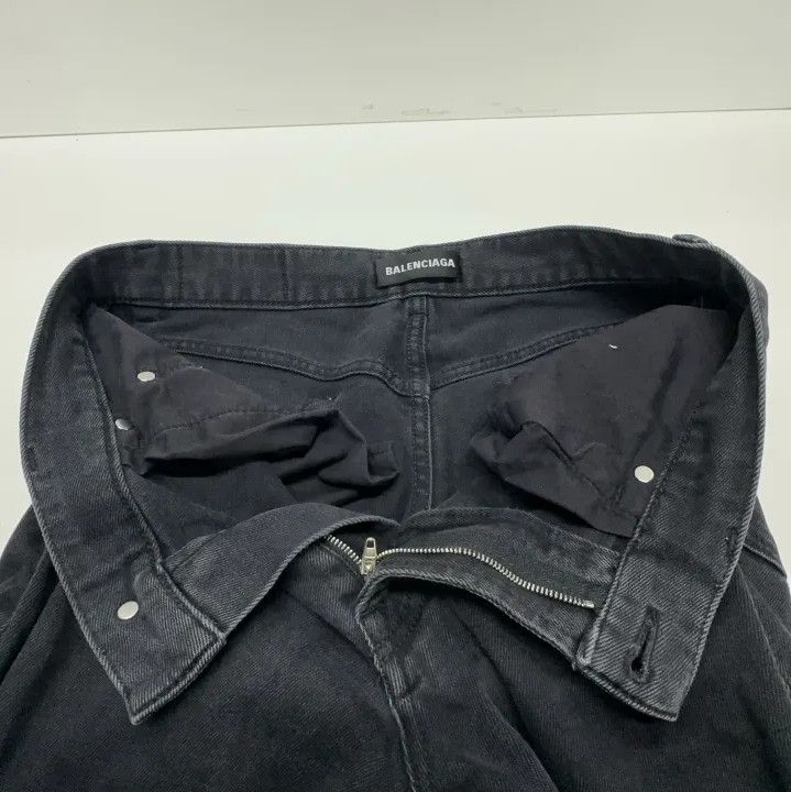 Balenciaga Balenciaga Black Casual Plain Pants Size US 30 / EU 46 - 6 Thumbnail