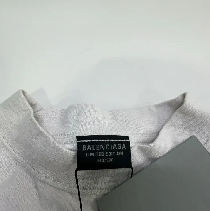 Balenciaga BFRND Logo Print Short Sleeve T-Shirt