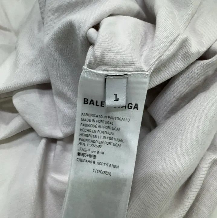 Balenciaga BFRND Logo Print Short Sleeve T-Shirt