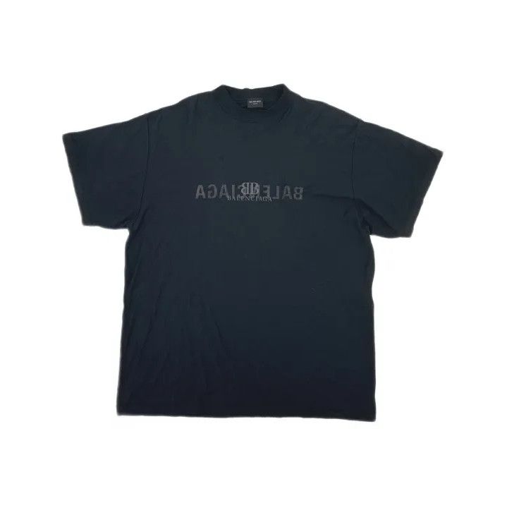 Balenciaga Balenciaga Logo Print Short Sleeve T-Shirt Size US L / EU 52-54 / 3 - 2 Thumbnail