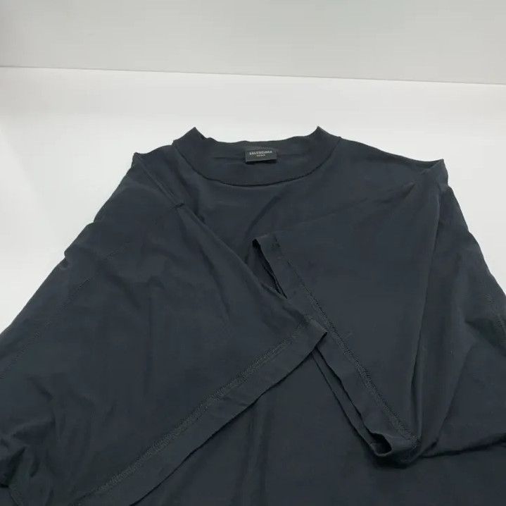 Balenciaga Balenciaga Logo Print Short Sleeve T-Shirt Size US L / EU 52-54 / 3 - 11 Thumbnail