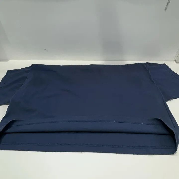 Balenciaga Balenciaga Blue Crypto Logo Short Sleeve T-Shirt Size US L / EU 52-54 / 3 - 8 Thumbnail
