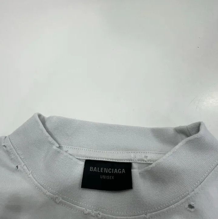 Balenciaga Balenciaga Logo Print Round Neck T-Shirt Size US M / EU 48-50 / 2 - 13 Thumbnail