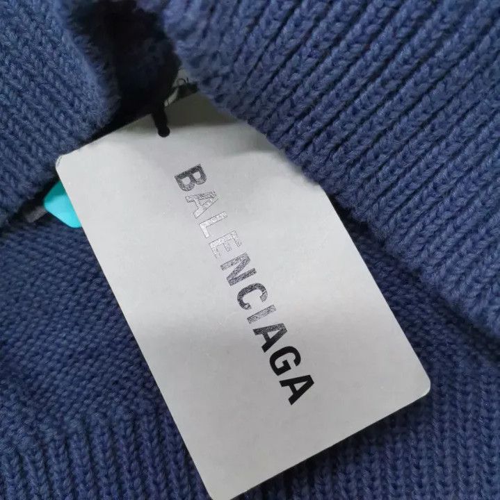 Balenciaga Balenciaga SS22 Logo Crewneck Sweater for Men Size US S / EU 44-46 / 1 - 2 Thumbnail
