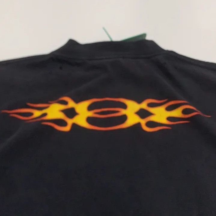 Balenciaga Balenciaga Flame Logo Casual Short Sleeve T-Shirt Size US L / EU 52-54 / 3 - 4 Thumbnail