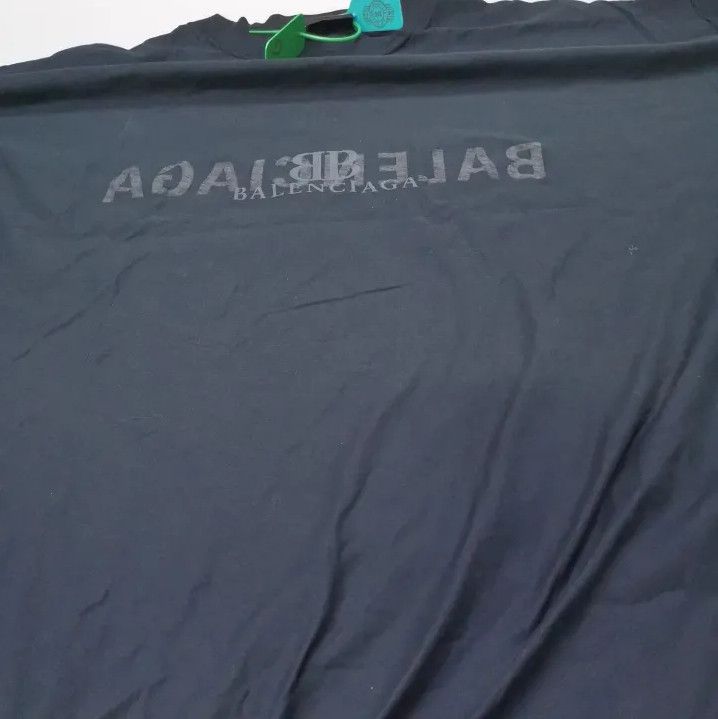 Balenciaga Balenciaga Logo Print Short Sleeve T-Shirt Size US L / EU 52-54 / 3 - 6 Thumbnail