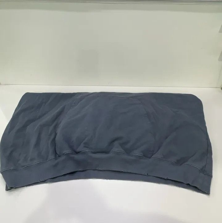 Balenciaga Balenciaga Blue Logo Print Long Sleeve Hoodie Size US S / EU 44-46 / 1 - 12 Thumbnail