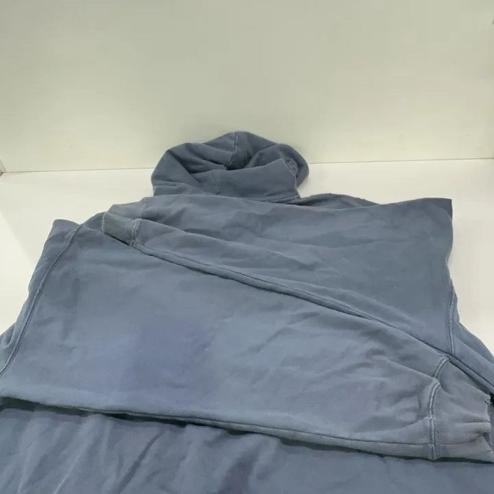 Balenciaga Balenciaga Blue Logo Print Long Sleeve Hoodie Size US S / EU 44-46 / 1 - 14 Thumbnail