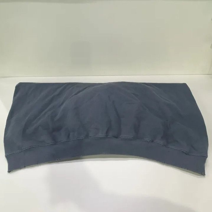 Balenciaga Balenciaga Blue Logo Print Long Sleeve Hoodie Size US S / EU 44-46 / 1 - 16 Thumbnail