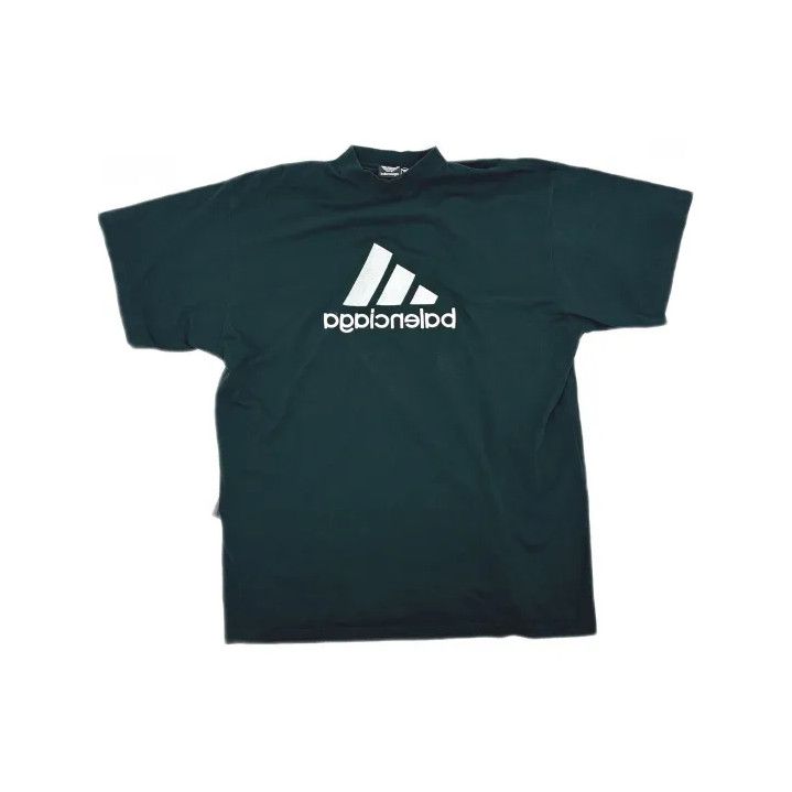 Balenciaga Balenciaga x Adidas Oversized Crew Neck Tee Size US M / EU 48-50 / 2 - 2 Thumbnail