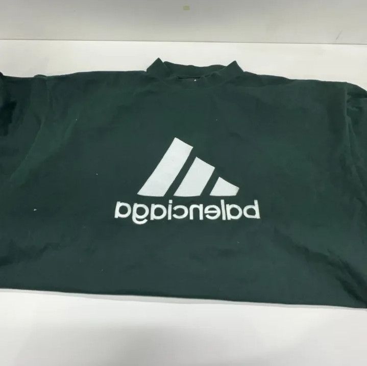 Balenciaga Balenciaga x Adidas Original Embroidered T-Shirt Size US M / EU 48-50 / 2 - 8 Thumbnail