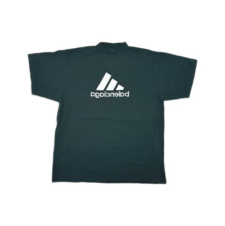 Balenciaga Balenciaga x Adidas Original Embroidered T-Shirt Size US M / EU 48-50 / 2 - 2 Thumbnail