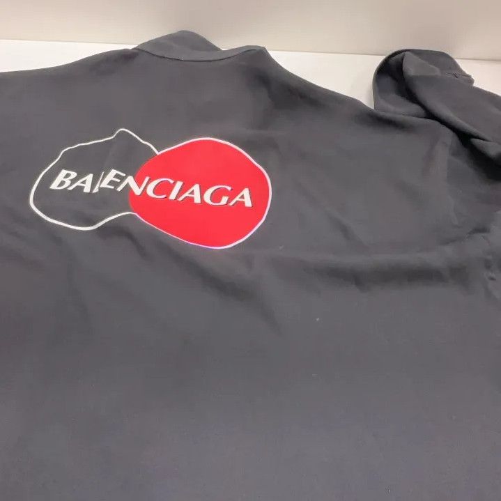 Balenciaga Balenciaga Black Long Sleeve Shirt with Logo Size US XS / EU 42 / 0 - 10 Thumbnail