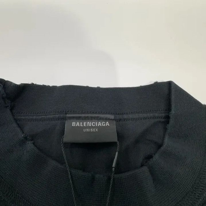 Balenciaga Balenciaga Black Graphic Short Sleeve T-Shirt Size US M / EU 48-50 / 2 - 4 Thumbnail