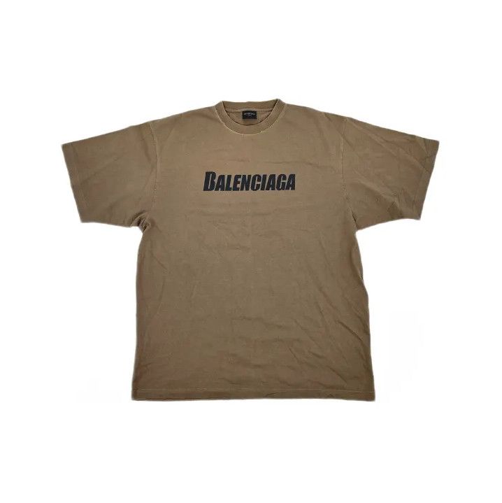 Balenciaga Balenciaga SS23 Distressed Logo Print T-Shirt Size US XS / EU 42 / 0 - 2 Thumbnail