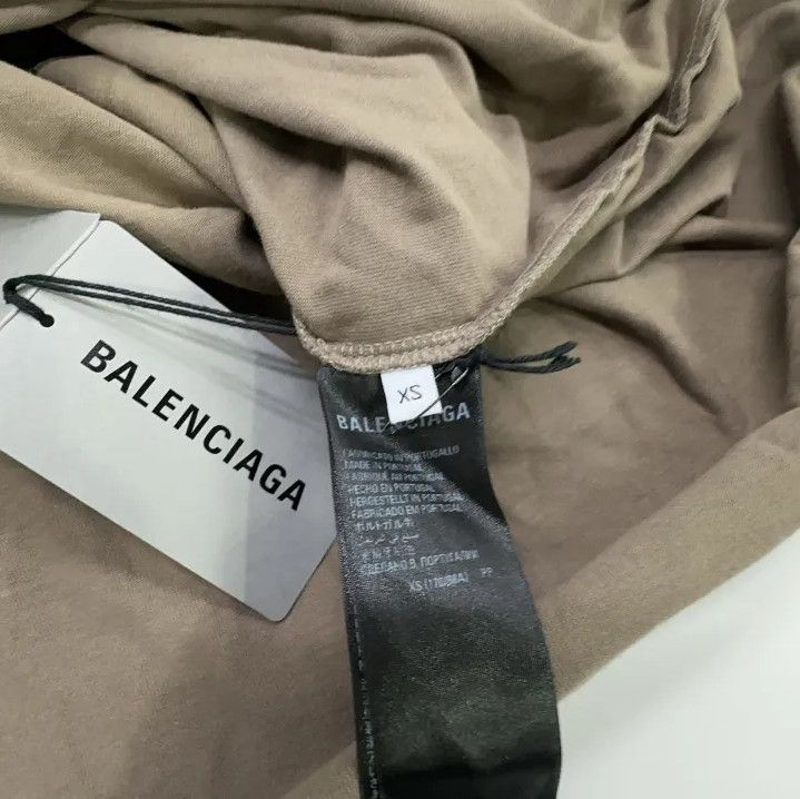 Balenciaga Balenciaga SS23 Distressed Logo Print T-Shirt Size US XS / EU 42 / 0 - 5 Thumbnail